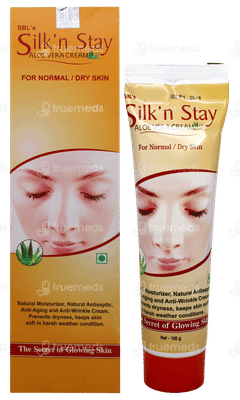 Sbl Silk N Stay Aloe Vera For Normal/Dry Skin Cream 100Gm
